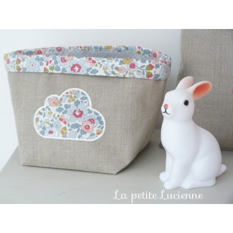 Motif grand nuage en liberty