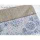 Trousse en liberty Adelajda bleu et lin