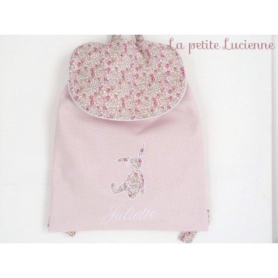 Sac à main fille personnalisé Liberty B rose, sac danse