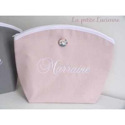 Cadeau Marraine, trousse marraine