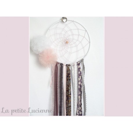 Dreamcatcher Attrape rêve en liberty figue