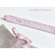 Attache tétine brodé Liberty Eloise