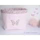 Panier de rangement en liberty Rose