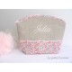 Trousse de toilette liberty Pois de senteur