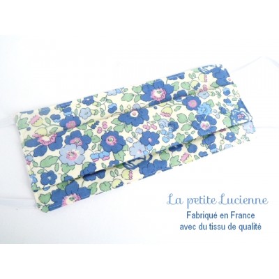 Masque De Protection Barrière Lavable AFNOR - Tissu Réutilisable - Fabriqué En France
