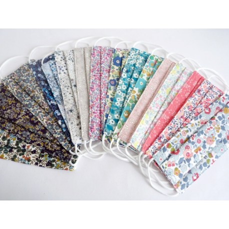 Masque En Tissu Fait Main Dumbo – Rose – Coton – Femme