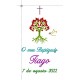 Baptême sur mesure Serviette TIAGO