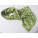 Foulard en liberty Misti Vert