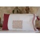 housse de coussin en linge ancien 