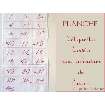 Calendrier de l'avent 